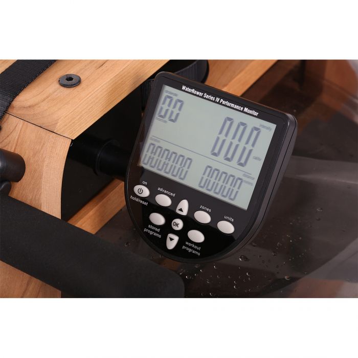 WATER ROWER OXBRIDGE ROWING MACHINE WITH S4 MONITOR