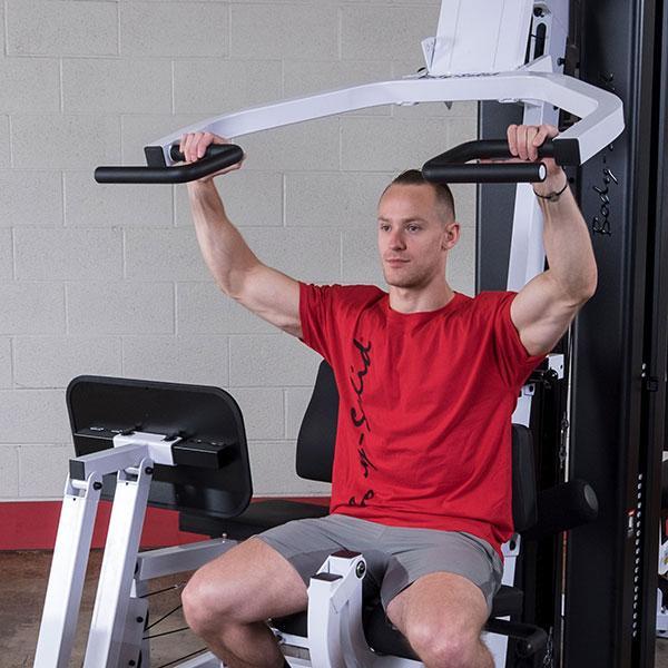 Body Solid 4000S Ultimate Triple Stack Commercial Grade Gym-New in Crate. Call 888-502-2348 For Lowest Price