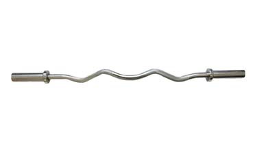 Hard Chrome EZ Curl Bar