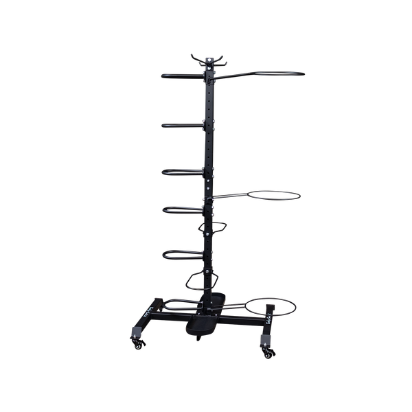 Body-Solid Multi Accessory Rack GAR100-NEW IN BOX . Call For Lowest Price In the USA