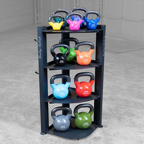 Body-Solid Corner Accessory Rack - GAR75 -NEW IN BOX . Call For Lowest Price In the USA.