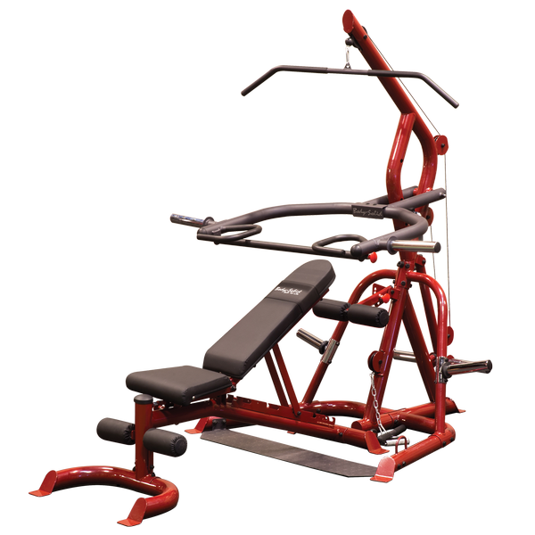 Body-Solid GLGS100P4 Corner Leverage Gym Package With Bench-NEW IN BOX . Call For Lowest Price In the USA