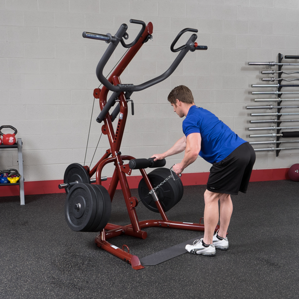Body-Solid GLGS100P4 Corner Leverage Gym Package With Bench-NEW IN BOX . Call For Lowest Price In the USA