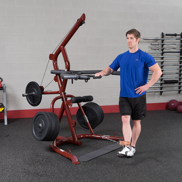 Body-Solid GLGS100P4 Corner Leverage Gym Package With Bench-NEW IN BOX . Call For Lowest Price In the USA