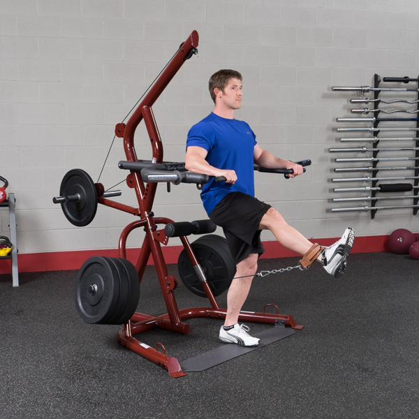 Body-Solid GLGS100P4 Corner Leverage Gym Package With Bench-NEW IN BOX . Call For Lowest Price In the USA