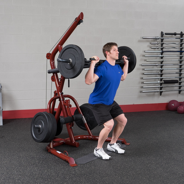 Body-Solid GLGS100P4 Corner Leverage Gym Package With Bench-NEW IN BOX . Call For Lowest Price In the USA