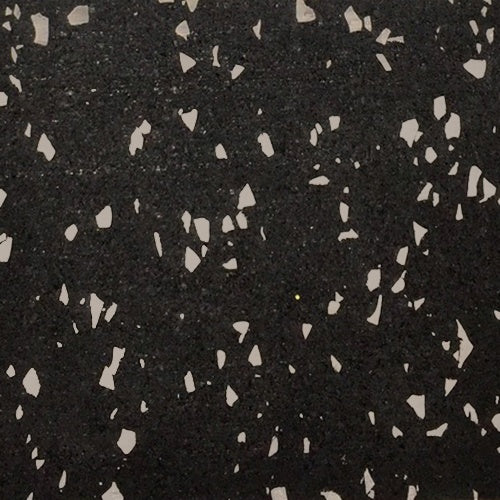 GRAY SPECKLE RUBBER FLOORING PALLET (8 ROLLS OF 6 MM FLOORING)