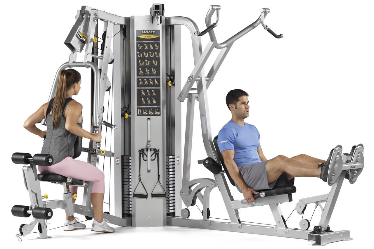 HOIST H2200 2 Stack Multi Gym -New. Call Now For Lowest Price