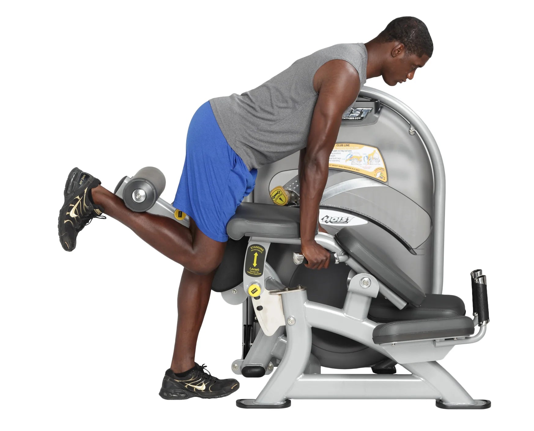 Hoist Fitness Standing / Prone Leg Curl CL-3408.New Call for Lowest Nation Wide Sale Price .