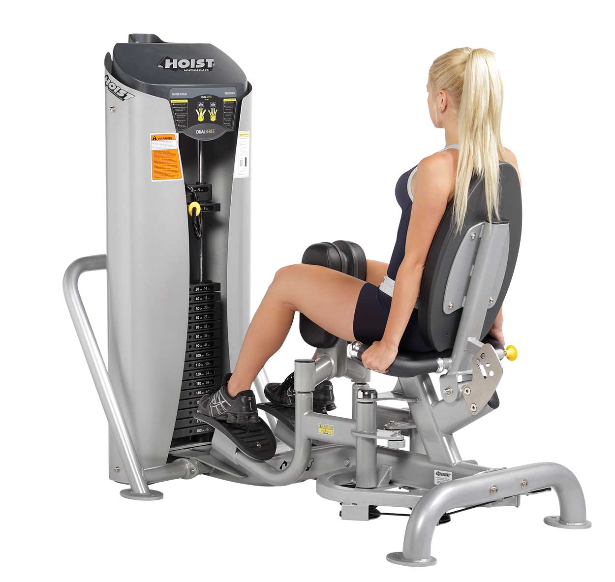 Hoist HD-3800 Inner/Outer Thigh Combo Machine-New.