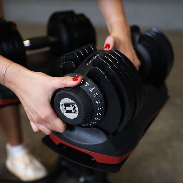 SDBX132 Body-Solid Tools Adjustable Dumbbell Pair-NEW IN BOX . Call For Lowest Price In the USA