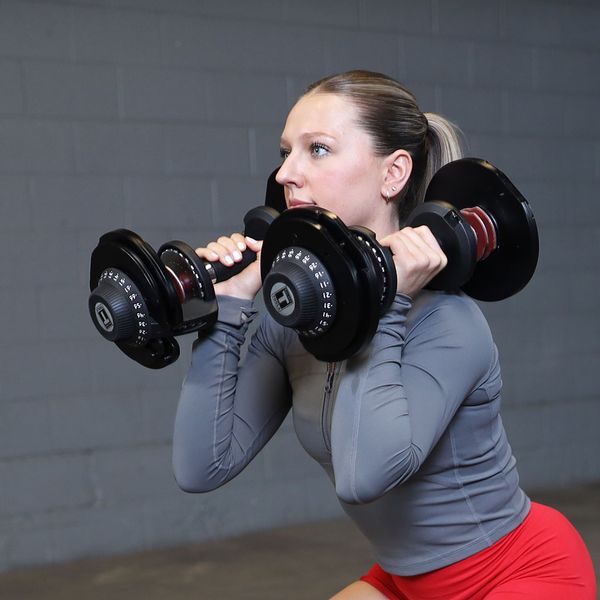 Body-Solid Tools Adjustable Dumbbell Pair with Stand - SDBX132ST-NEW IN BOX . Call For Lowest Price In the USA