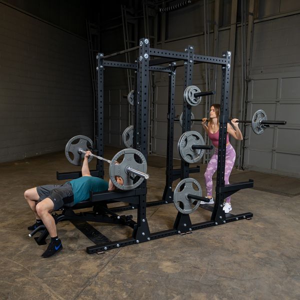 Pro Clubline Back-to-Back Double SPR500DBL Commercial Half Rack-NEW IN BOX . Call For Lowest Price In the USA