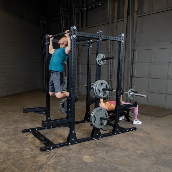 Pro Clubline Back-to-Back Double SPR500DBL Commercial Half Rack-NEW IN BOX . Call For Lowest Price In the USA