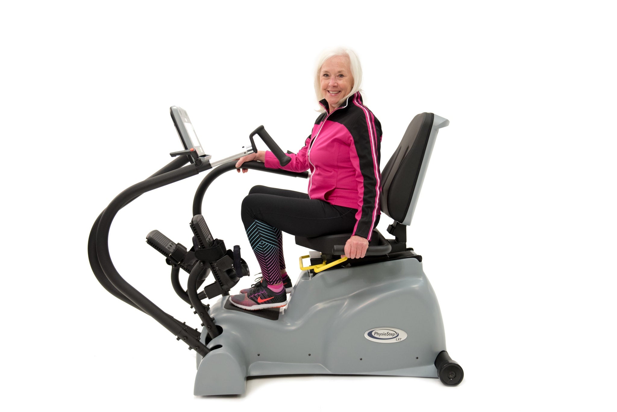 HCI PhysioStep LXT Recumbent Linear Cross Trainer New, Call 888-502-2348 Now For Lowest Pricing In the Nation