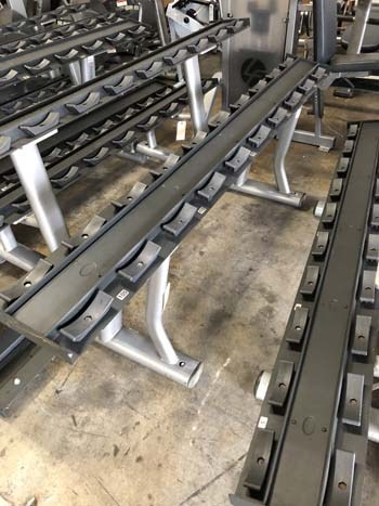 Life Fitness Signature One Tier Dumbbell Rack