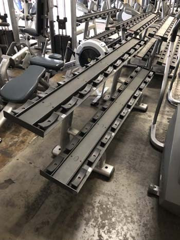 Life Fitness Signature Two Tier Dumbbell Rack