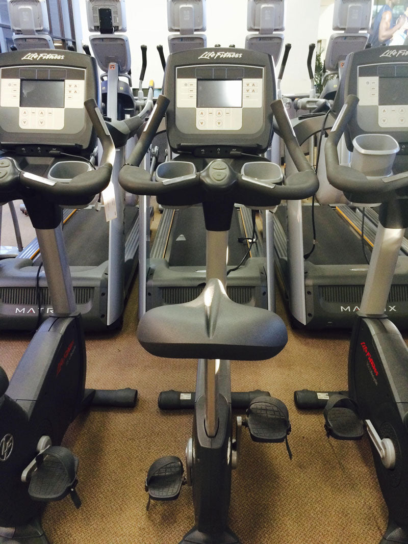 Life Fitness 95C Inspire  Commercial Upright Bike ..Call Now For Lowest Pricing Guaranteed!
