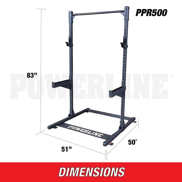 Powerline Half Rack PPR500-NEW IN BOX . Call For Lowest Price In the USA