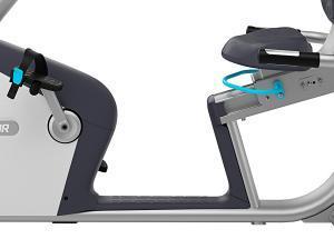 Precor RBK 885 Recumbent Bike W P82 Console-Remanufactured. Call 888-502-2348 For Lowest Pricing
