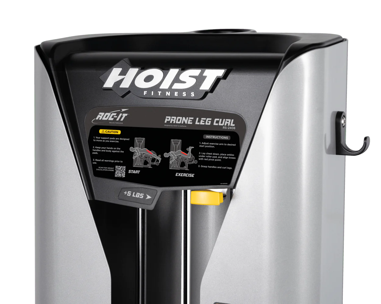 Hoist Roc It Prone Leg Curl RS-2408-New. Call for Lowest Nationwide Pricing