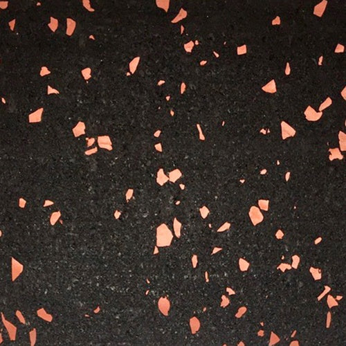 RED SPECKLE RUBBER FLOORING PALLET (8 ROLLS OF 6 MM FLOORING)