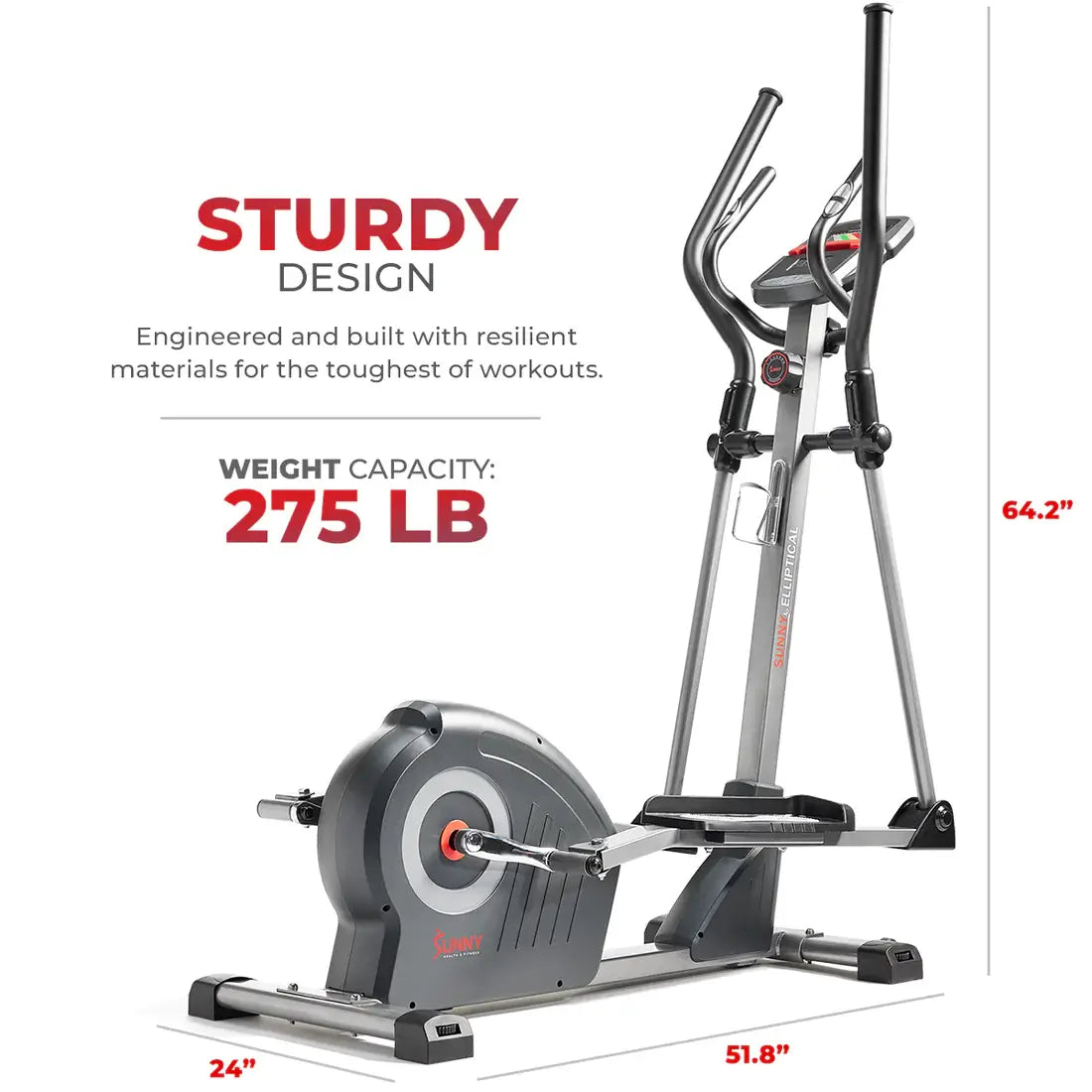 GP Pro Sun Elite Interactive Series Exercise Elliptical- Lifetime warranty*