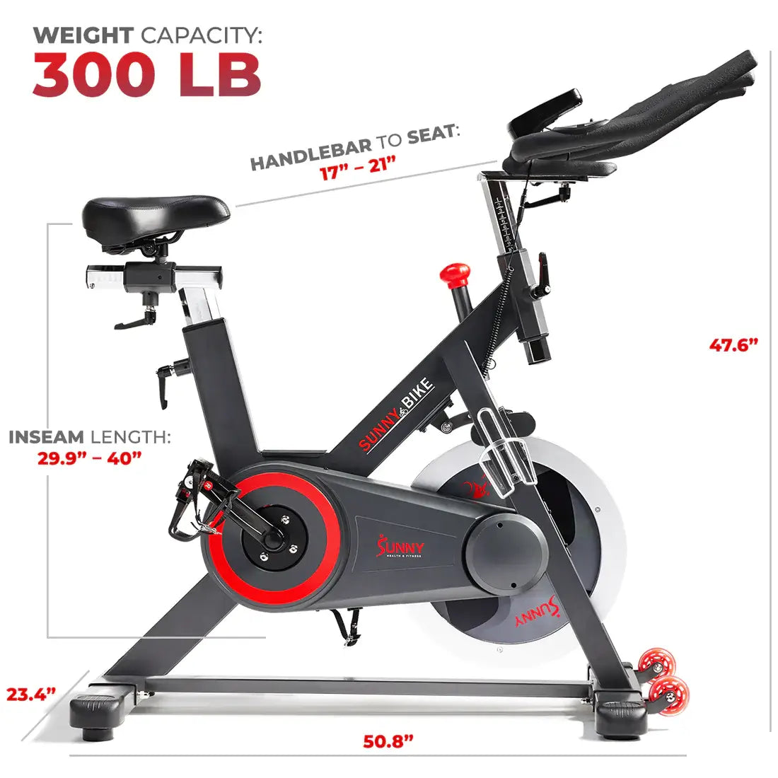 GP Pro Sun Premium Indoor Cycling Smart Stationary Bike - Lifetime warranty*