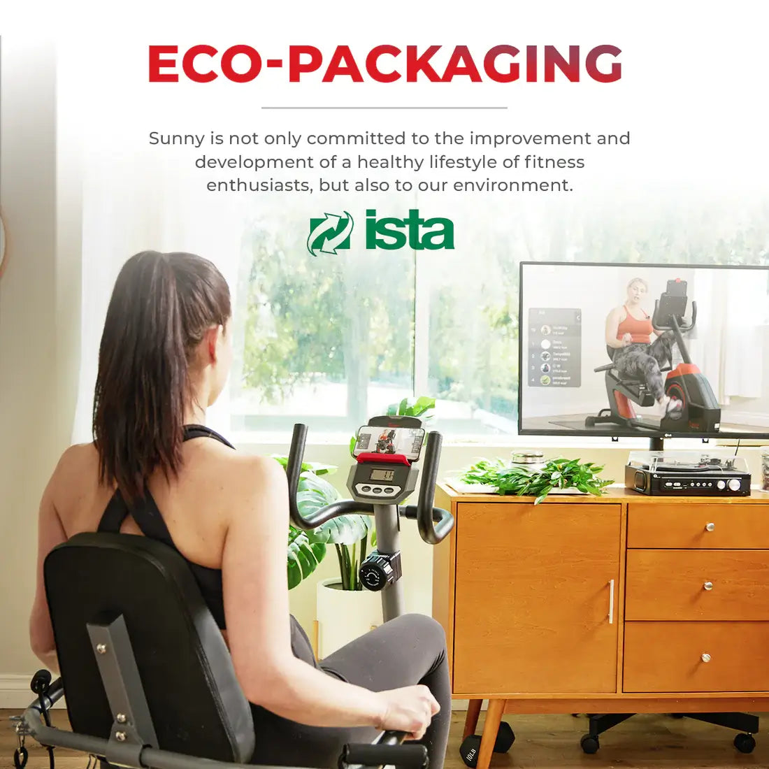 GP Pro Sun Performance Interactive Series Recumbent Exercise Bike - Lifetime warranty*