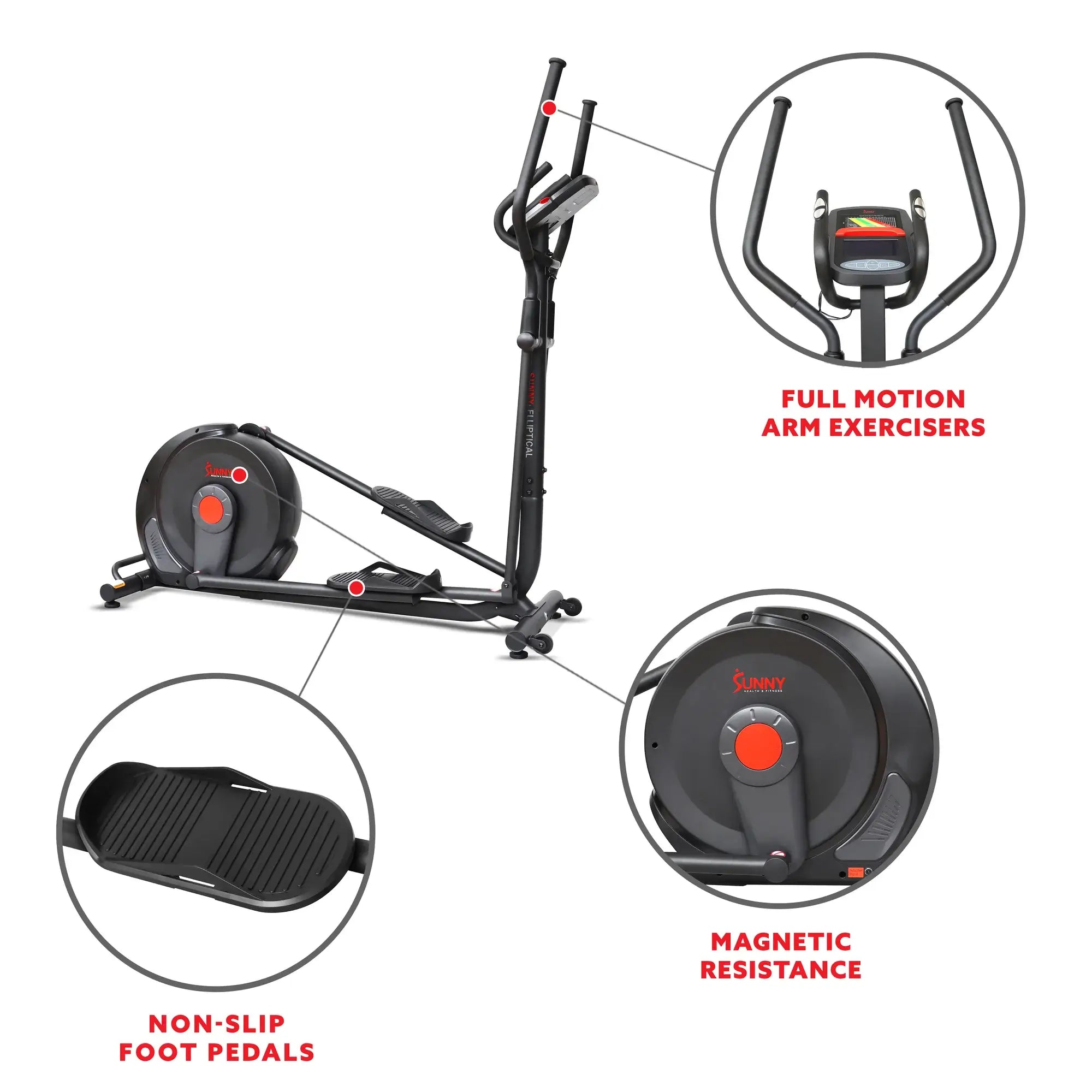 GP Pro Sun Power Stride Advanced Elliptical Machine- Lifetime warranty*
