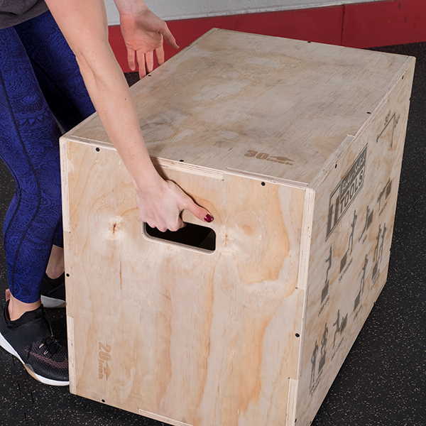 Body-Solid Tools 3-in-1 Wooden Plyo Box BSTWPBOX-NEW IN BOX . Call For Lowest Price In the USA