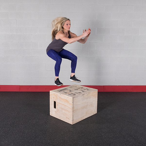 Body-Solid Tools 3-in-1 Wooden Plyo Box BSTWPBOX-NEW IN BOX . Call For Lowest Price In the USA