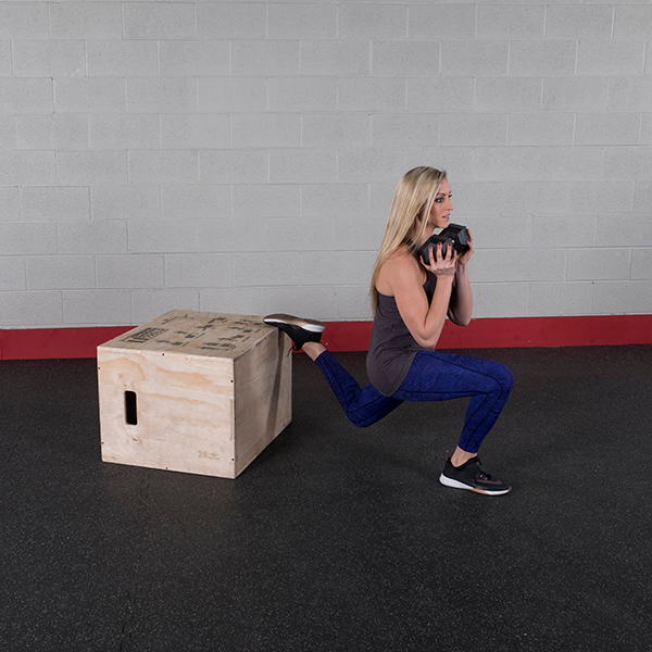 Body-Solid Tools 3-in-1 Wooden Plyo Box BSTWPBOX-NEW IN BOX . Call For Lowest Price In the USA