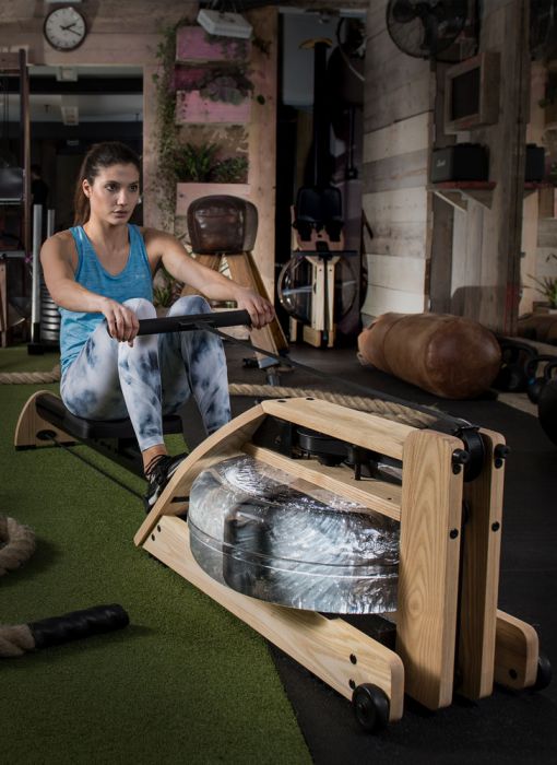 WATER ROWER A1 HOME ROWING MACHINE WITH A1 MONITOR