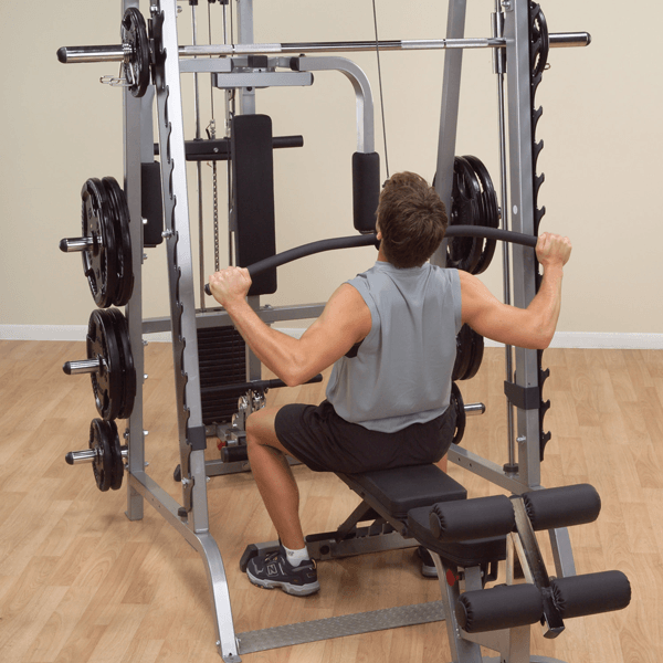 Body-Solid GS348QP4 Series 7 Smith Gym System -New.  Call now for Lowest Pricing in the USA