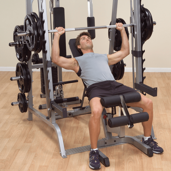 Body-Solid GS348QP4 Series 7 Smith Gym System -New.  Call now for Lowest Pricing in the USA