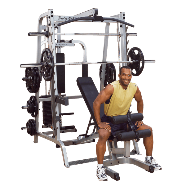 Body-Solid GS348QP4 Series 7 Smith Gym System -New.  Call now for Lowest Pricing in the USA