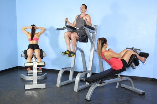 Vertical Knee Raise