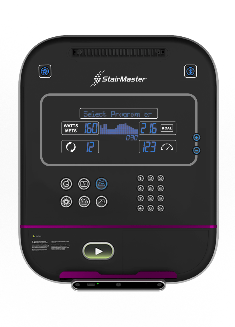Stairmaster 8 Series LCD CONSOLE Gauntlet - Demo-Out Of Box Units. Limited Availability-Call Now To Reserve.