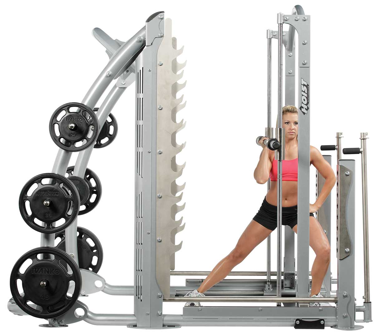 Hoist Fitness Dual Action Smith Machine CF-3754- New. Call Now for Nations Lowest Price.