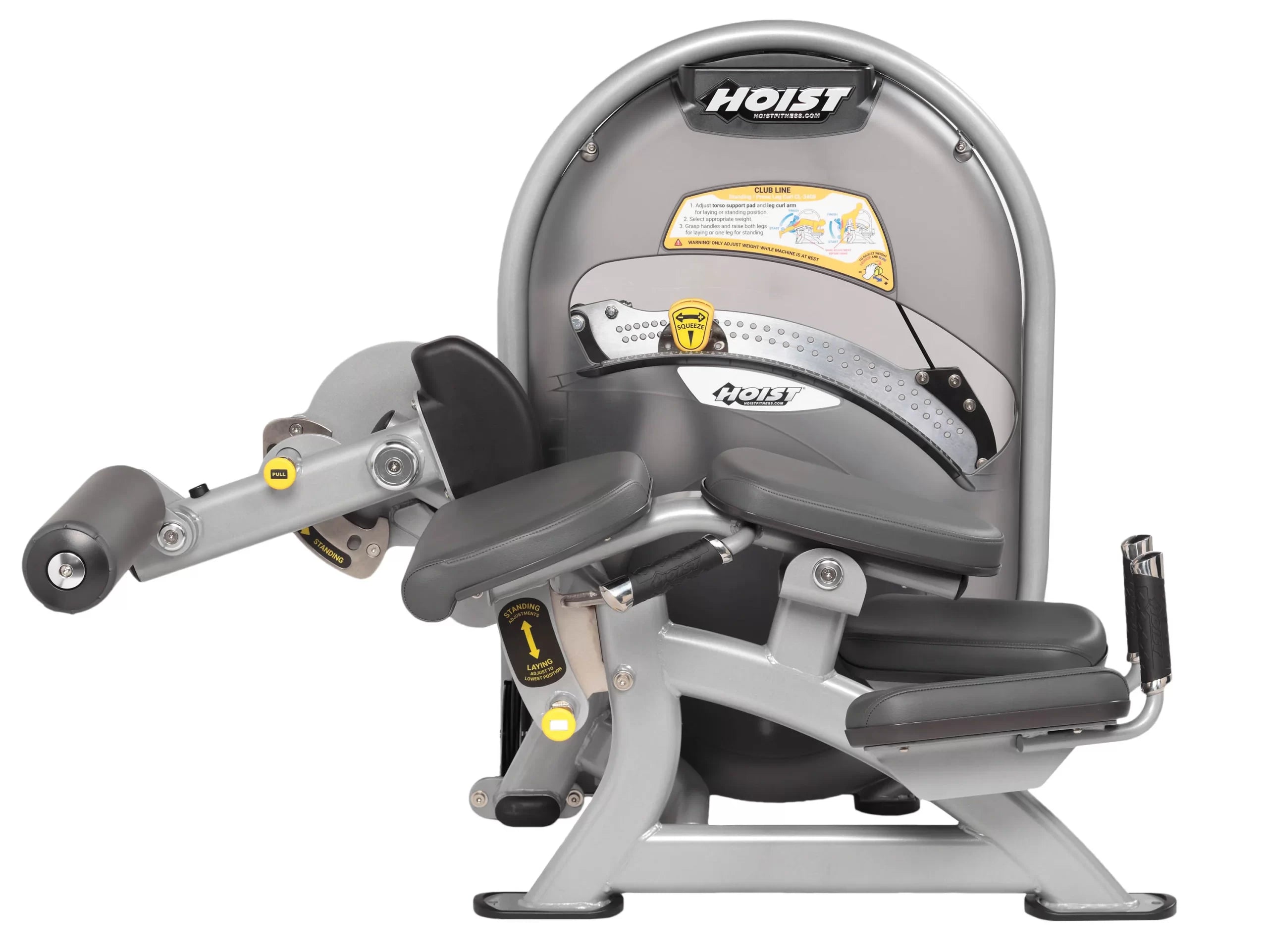 Hoist Fitness Standing / Prone Leg Curl CL-3408.New Call for Lowest Nation Wide Sale Price .
