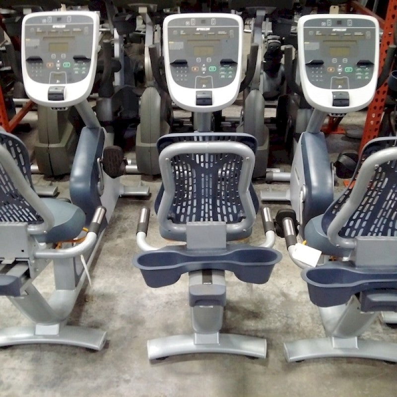 Precor RBK 835 Commercial Recumbent Bike -Remanufactured Call 888-502-2348 For Lowest Pricing In the Nation