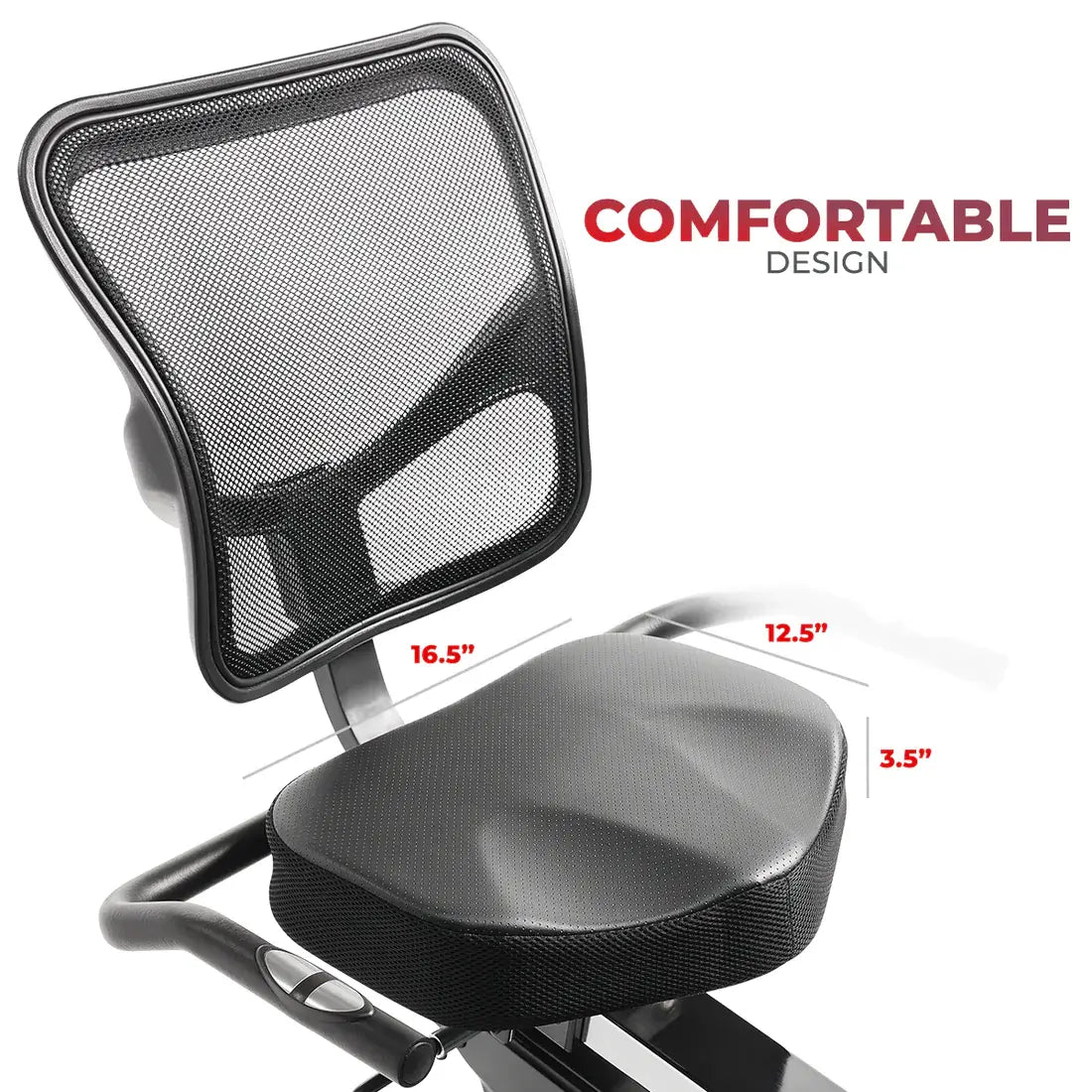 GP Pro Sun Premium Magnetic Resistance Smart Recumbent Bike - Lifetime warranty*