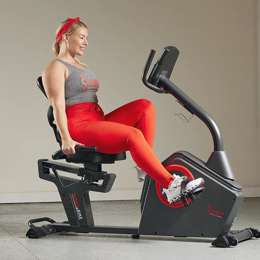 GP Pro Sun Premium Magnetic Resistance Smart Recumbent Bike - Lifetime warranty*