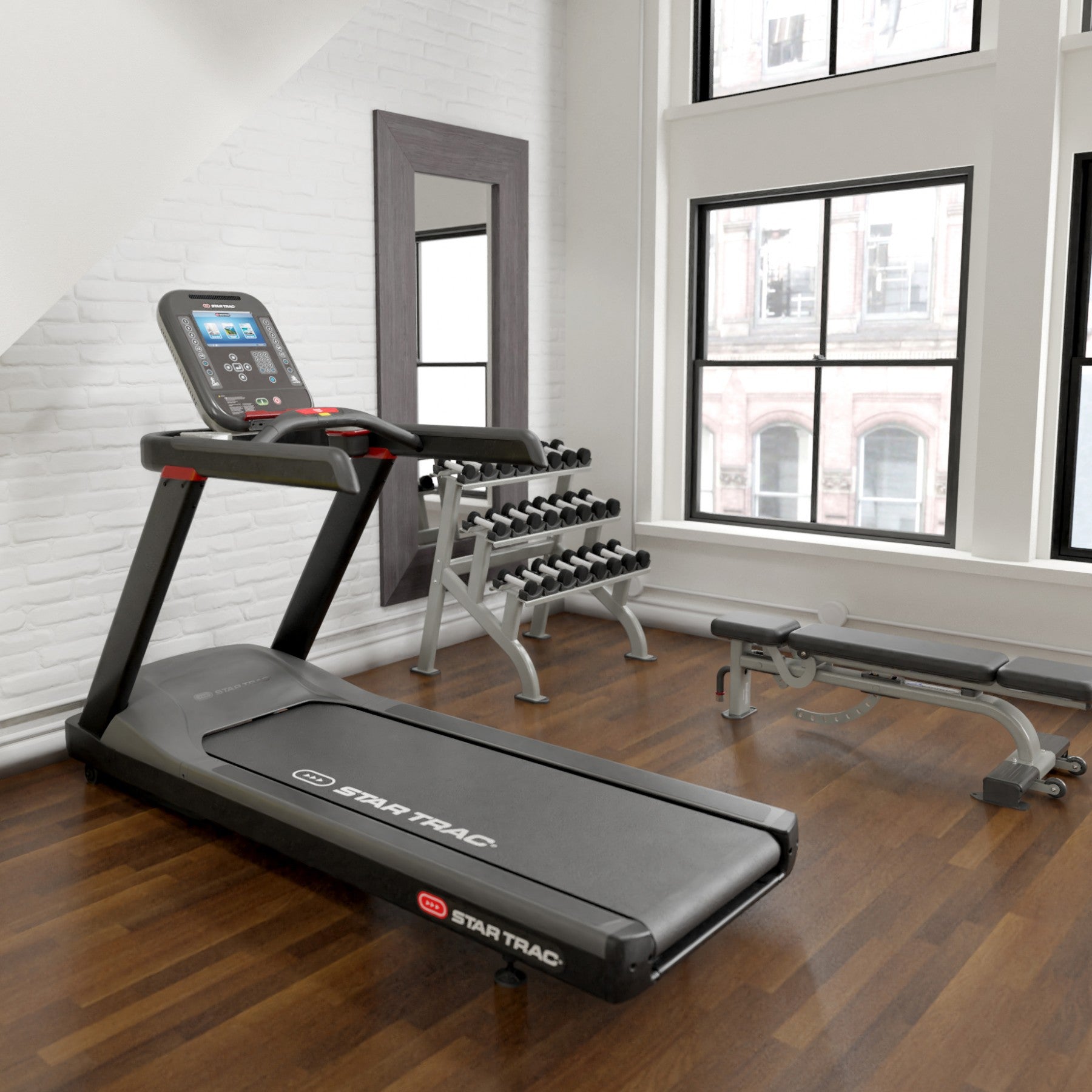 Star Trac 4TR Commercial Treadmill-New. Call 888-502-2348 For Todays Lowest Pricing!
