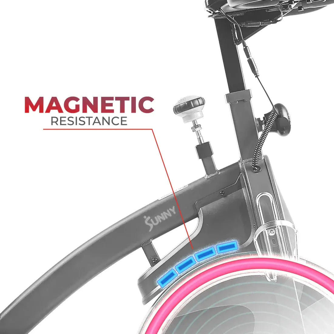GP Pro Sun Premium Magnetic Resistance Smart Indoor Cycling Bike - Lifetime warranty*