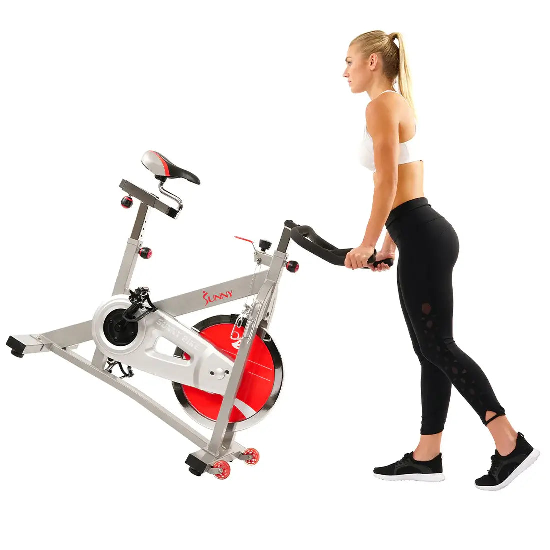GP Pro Sun 40 lb Flywheel Belt Drive Stationary Pro Indoor Cycling Bike-Lifetime warranty*