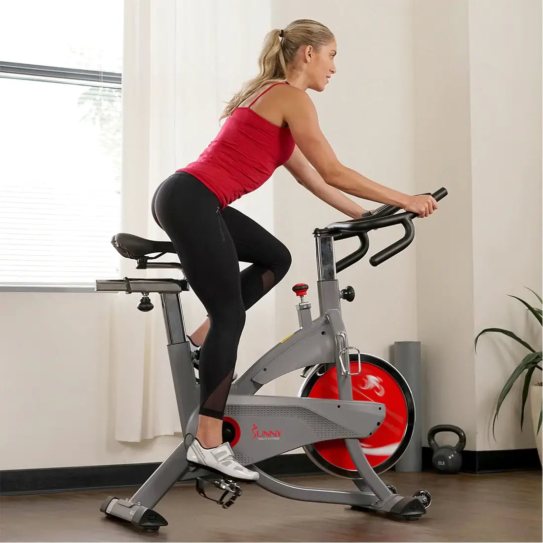 GP Pro Sun AeroPro Exercise Bike for Indoor Cycling - Lifetime warranty*