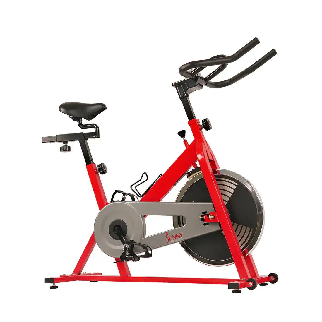 GP Pro Sun Red Chain Drive Indoor Cycling Exercise Bike Trainer-Lifetime warranty*
