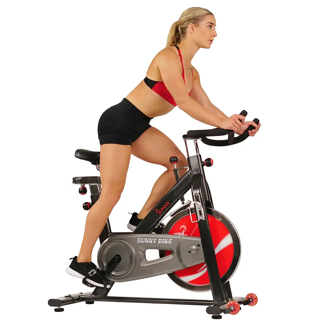 GP Pro Sun Chain Drive Exercise Bike - Stationary Indoor Cycling Trainer-Lifetime warranty*